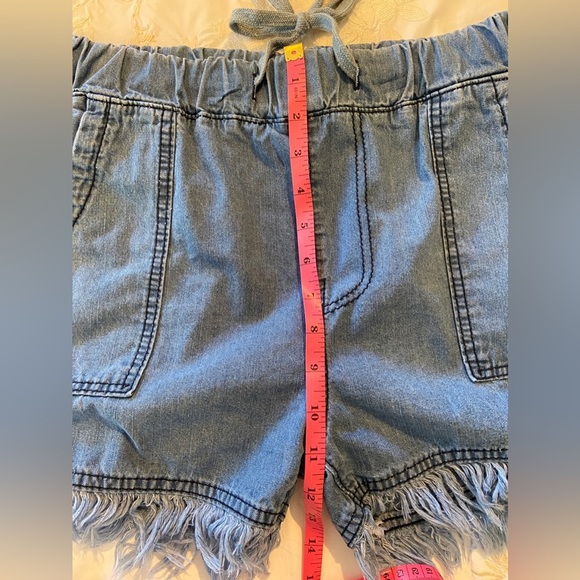 Nwot ”Jeans” Sz-L Moms Basic Cut-Offs Denim 4 Pocket Shorts-Cute & Comfy Cool - Picture 11 of 16